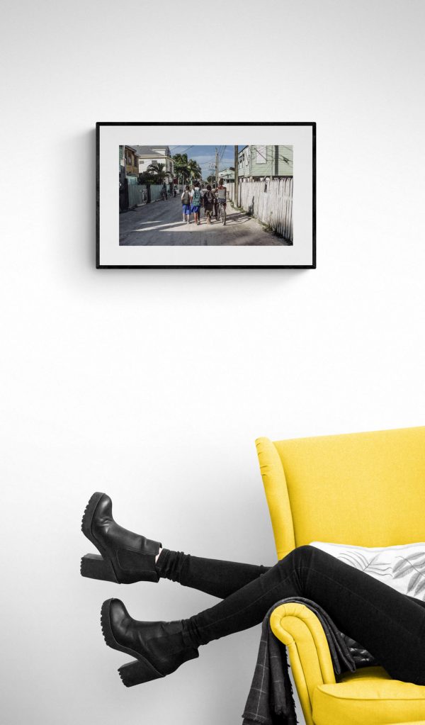 Fotografie-na-stenu-way-to-school-MyWe